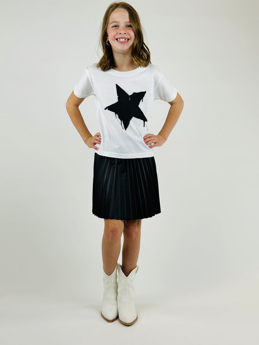 Distressed Star Tee