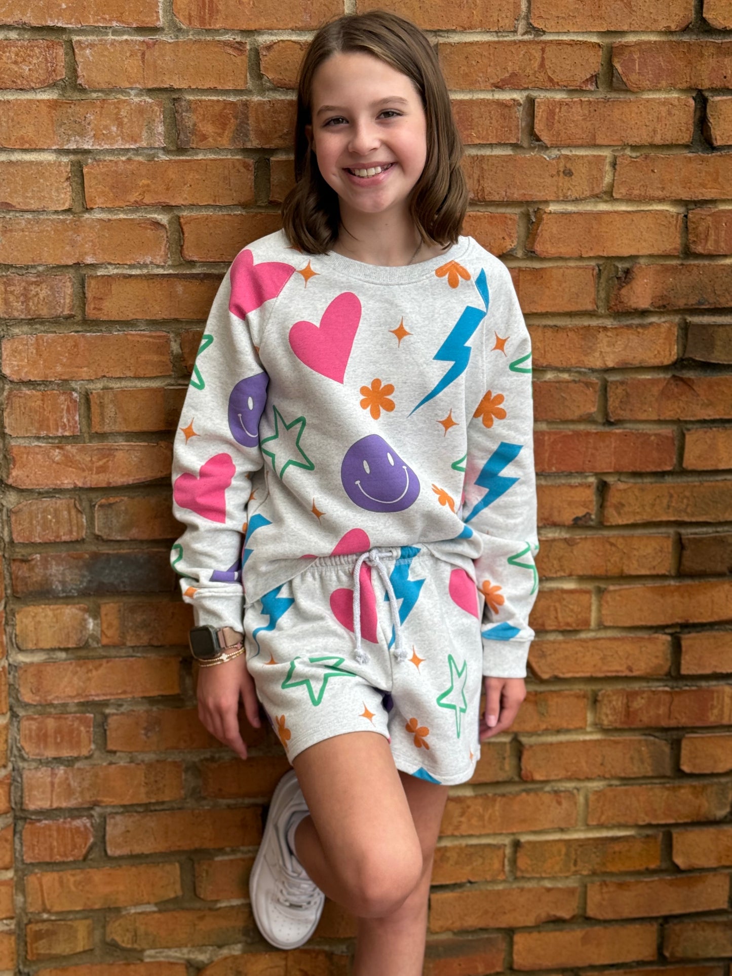 Preppy Icon Sweat Short