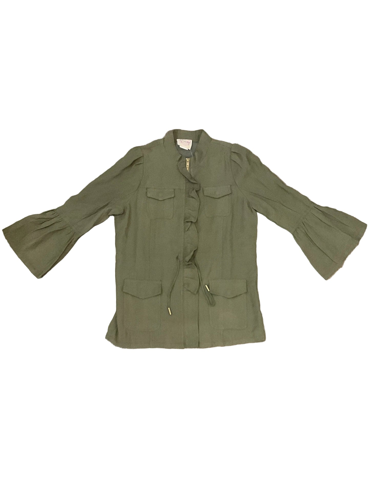Jaci Ruffle Jacket