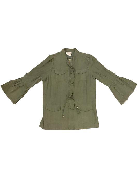 Jaci Ruffle Jacket