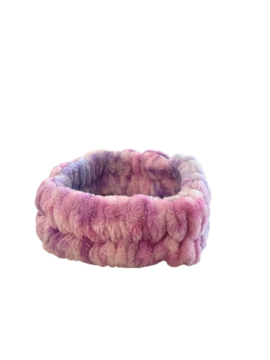 GRWM - Purple Tie Dye Headband