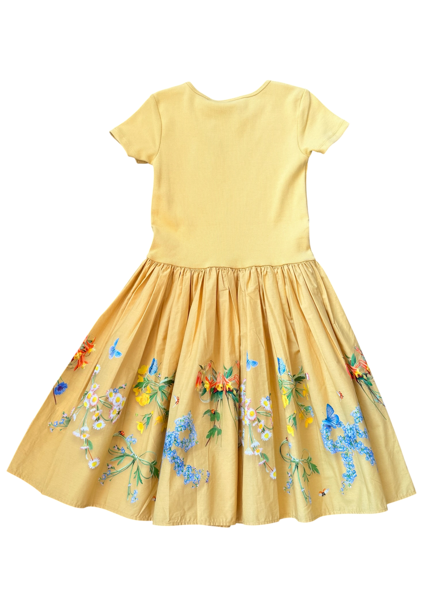 Cissa Mixed-Media Graphic Dress