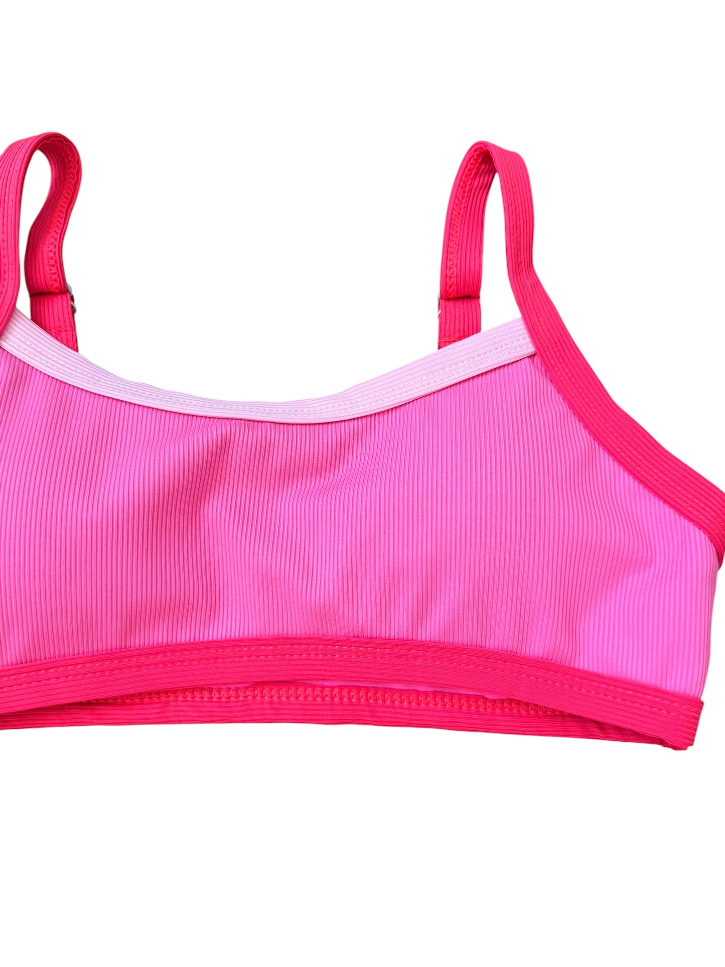 Retro Ringer Bikini - Pink Sunset
