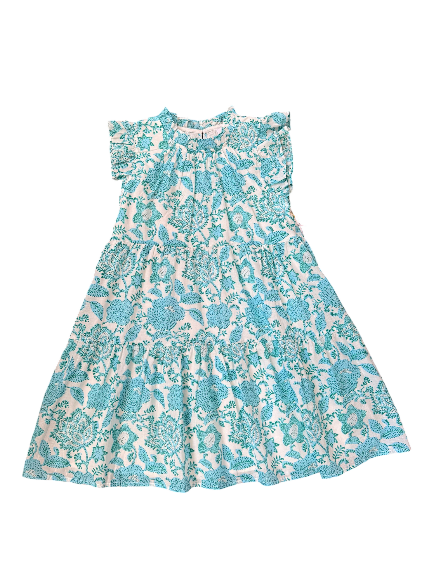 Nina Flutter Sleeve Dress