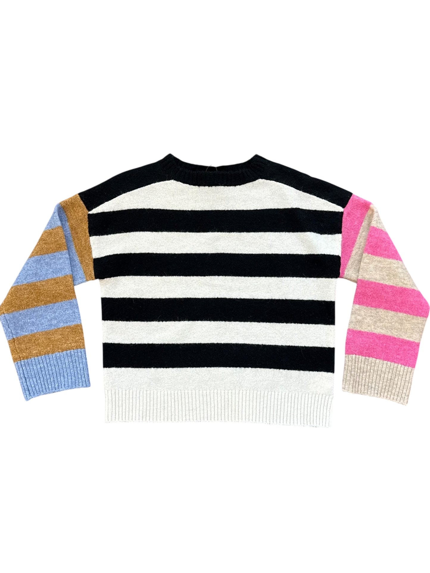 Color Pop Striped Sweater