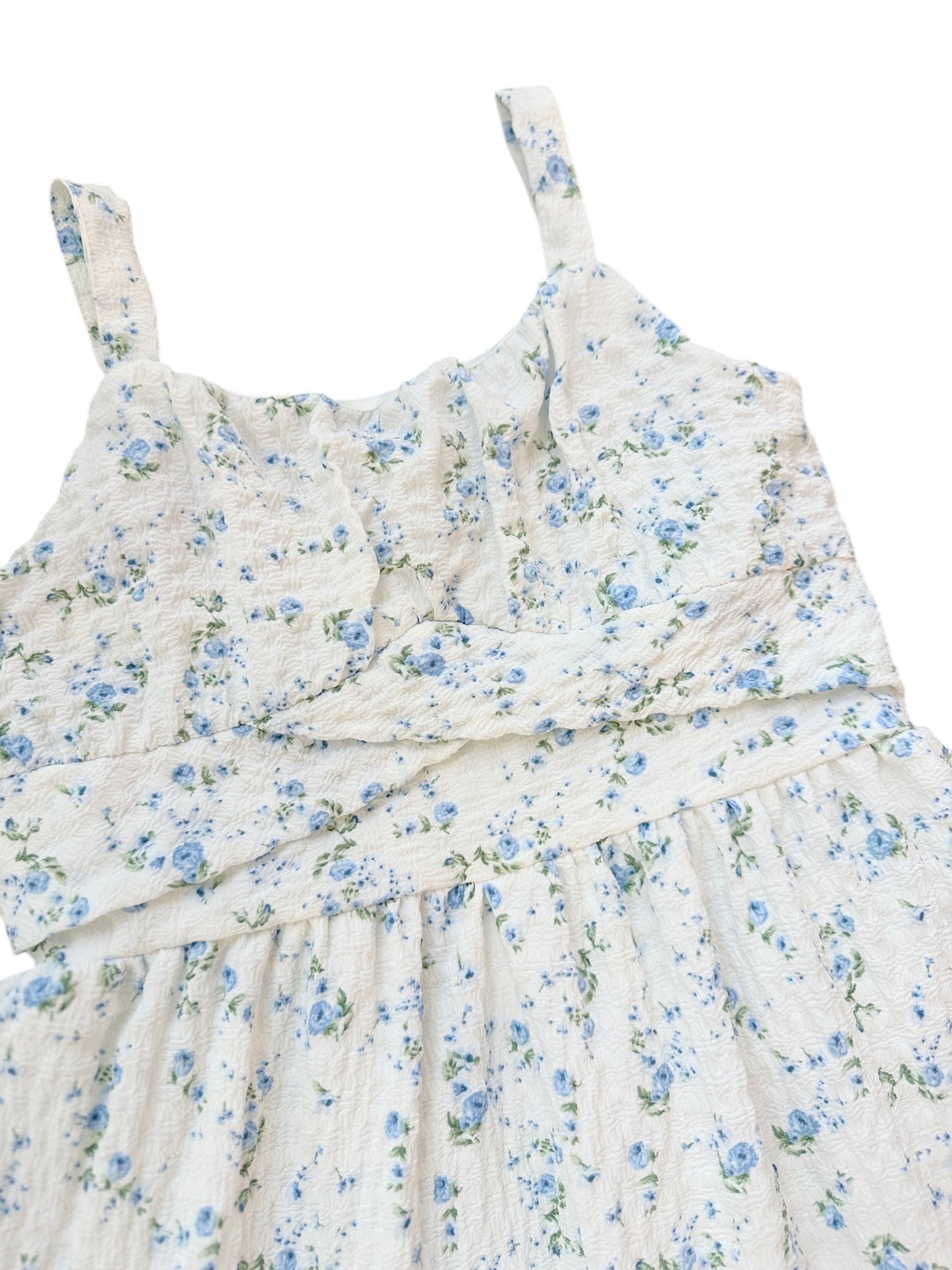Rose Garden Maxi Dress - White