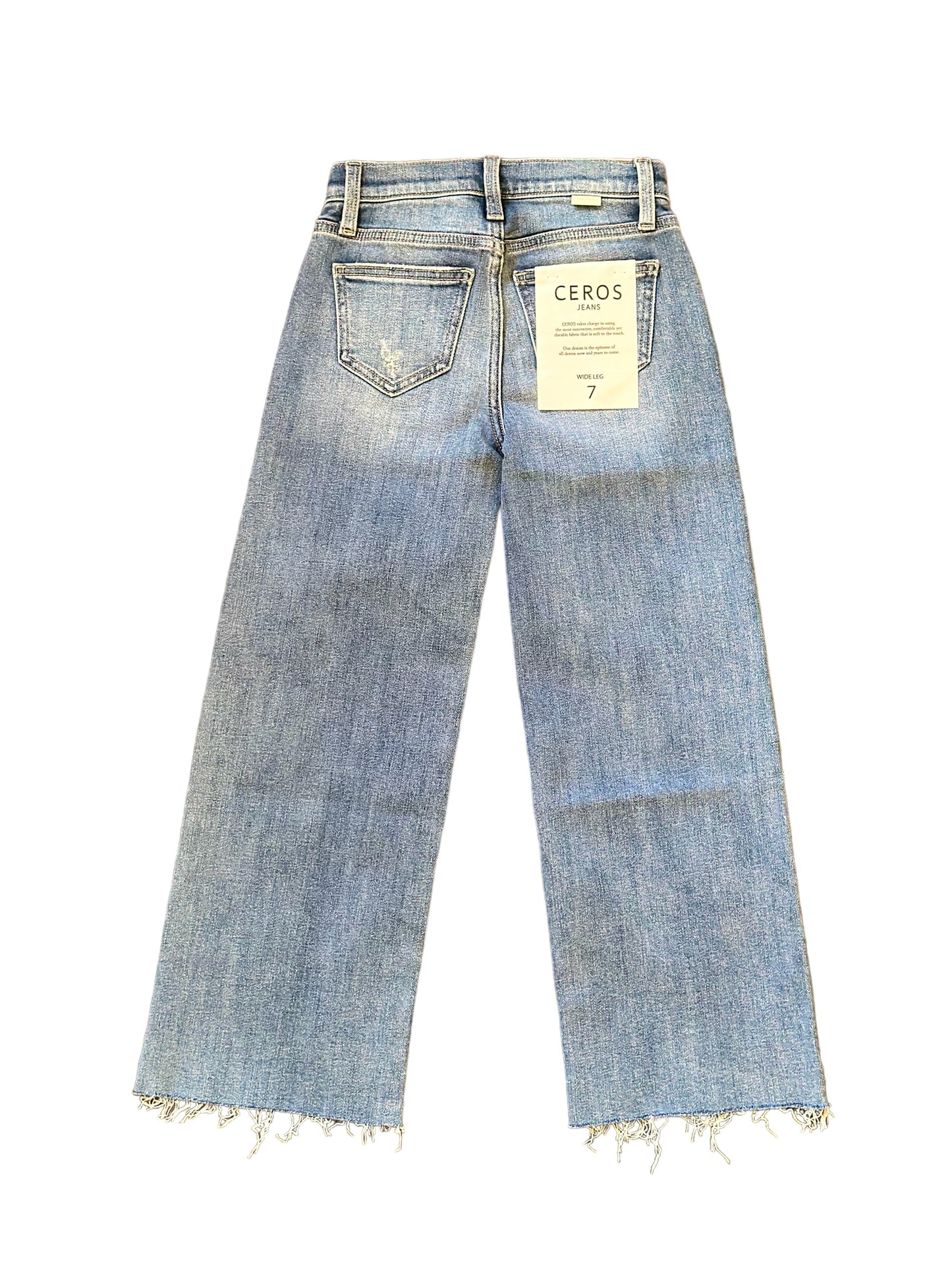 Kristin High Rise Wide Leg Jean