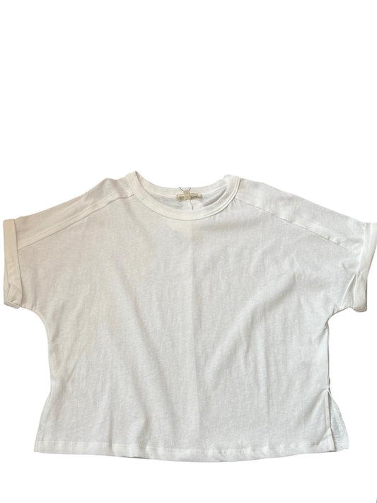 Boxy Tee- White