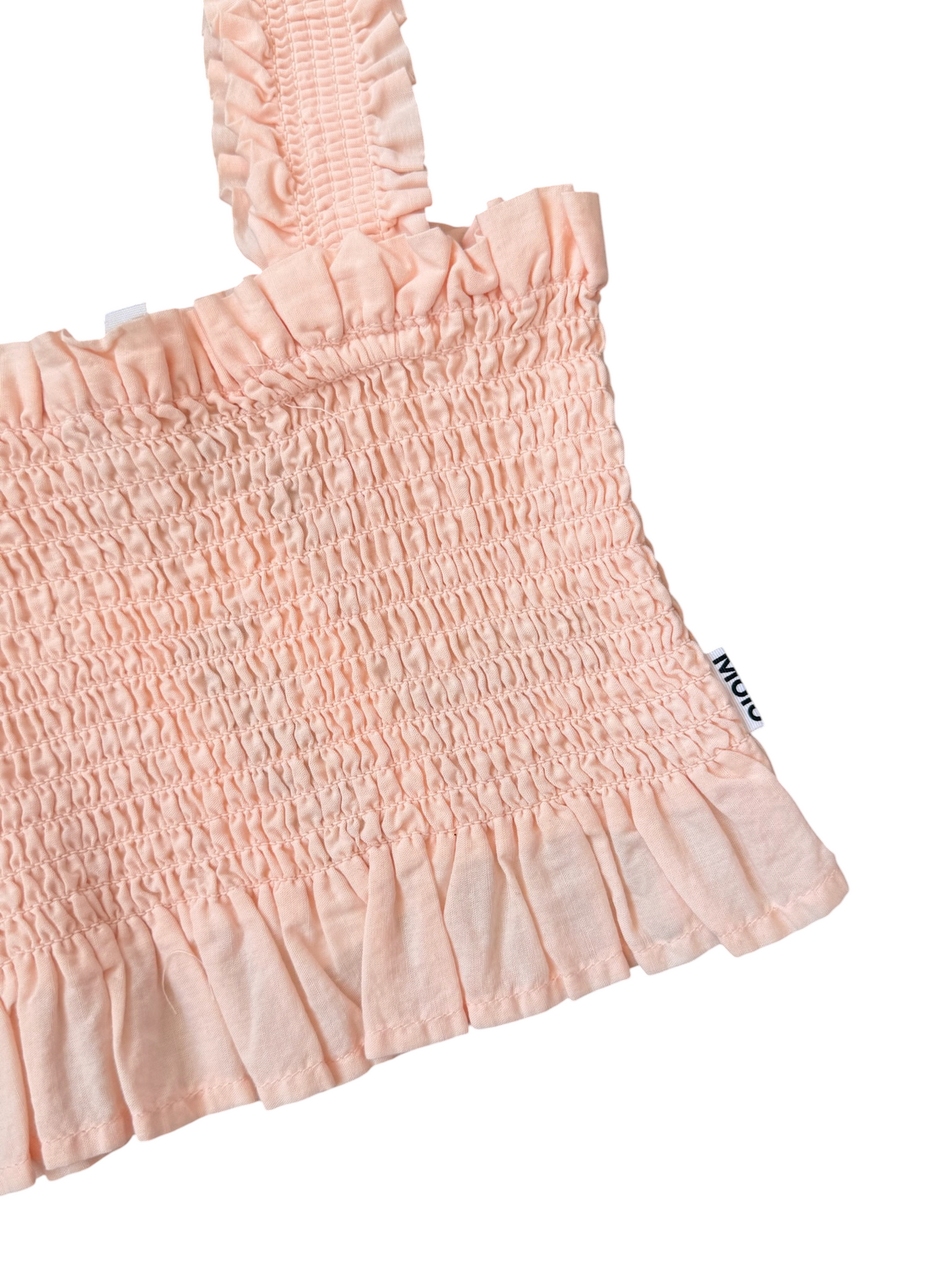 Rolfia Smocked Tank - Cloud Pink
