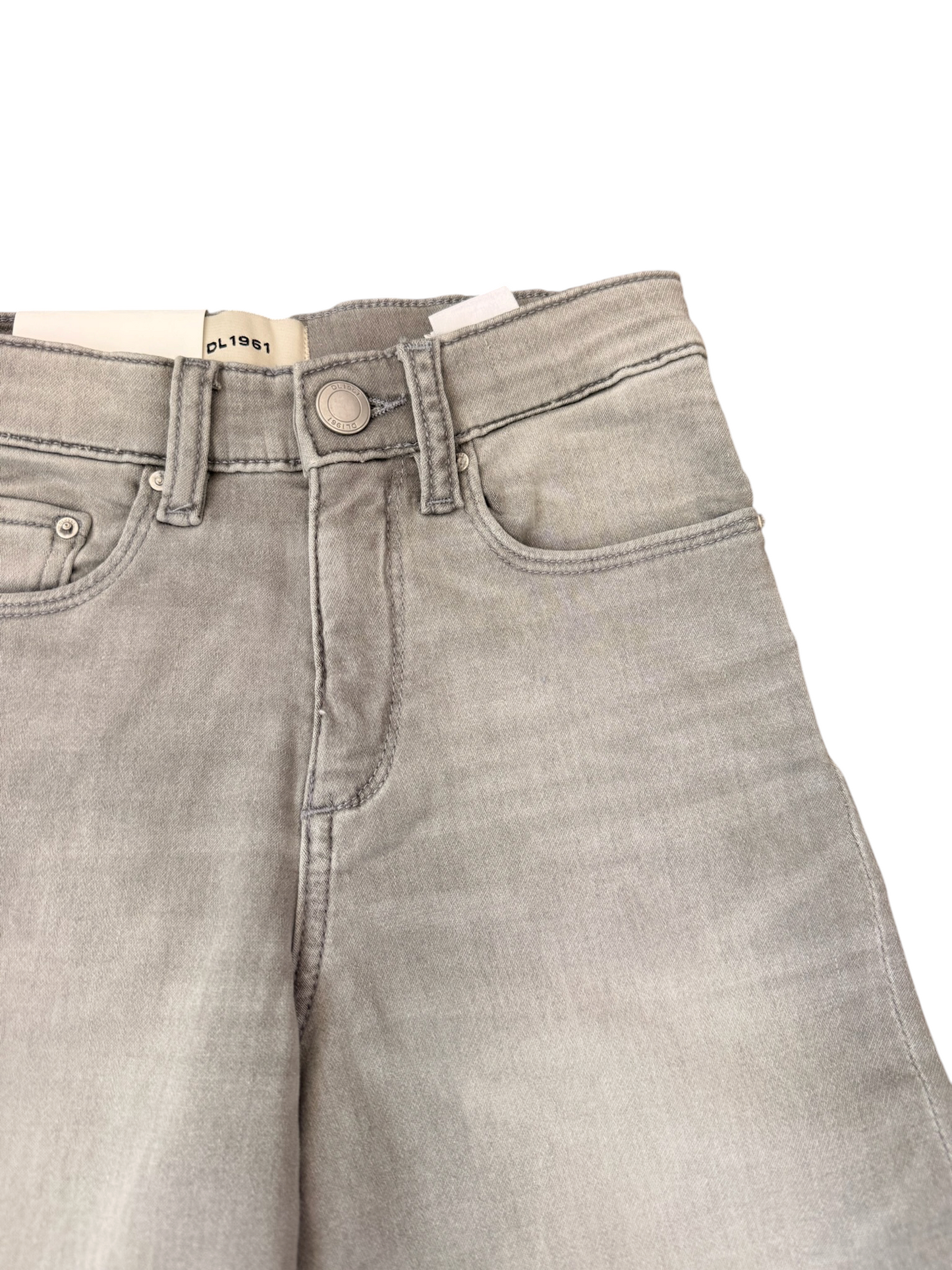 Lily Wide Leg - Washed Grey Knit