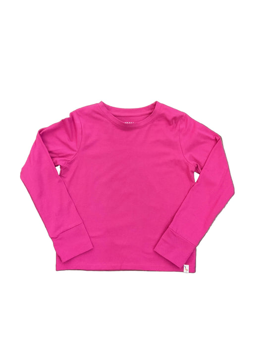 Basic Long Sleeve Top - Fuschia