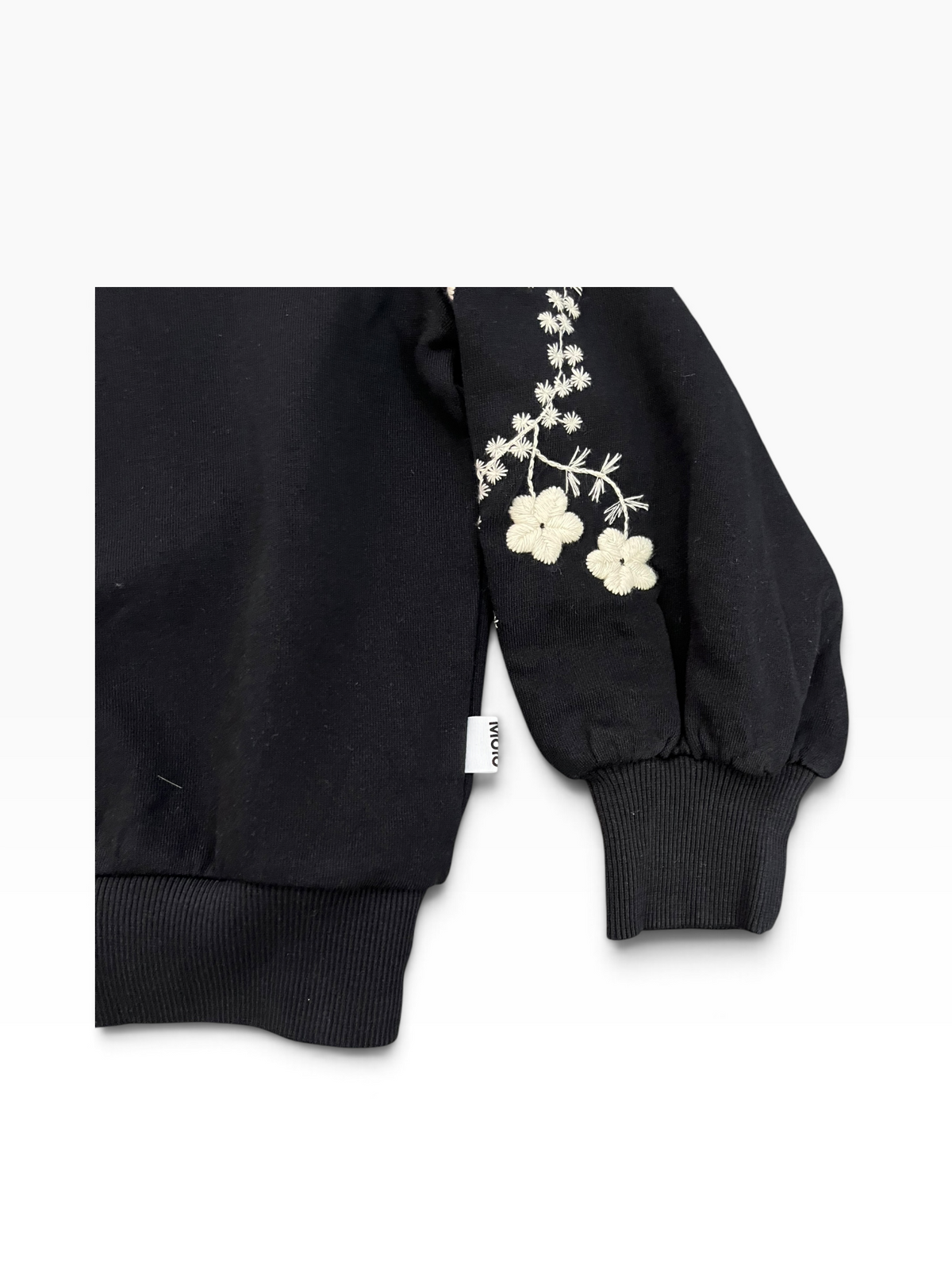 Molo Maribel Embroidered Sweatshirt - Black