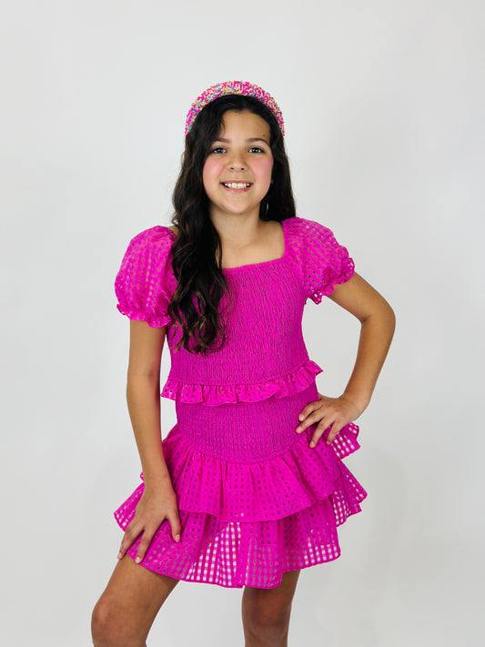 Buddy Love Blair Tween Skort Set - Orchid