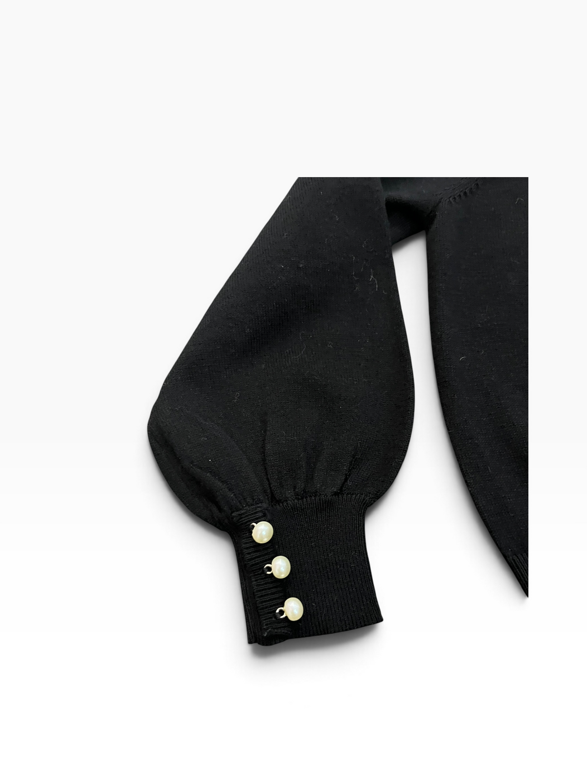 Molo Guinevere Cardigan With Pearl Detail - Black
