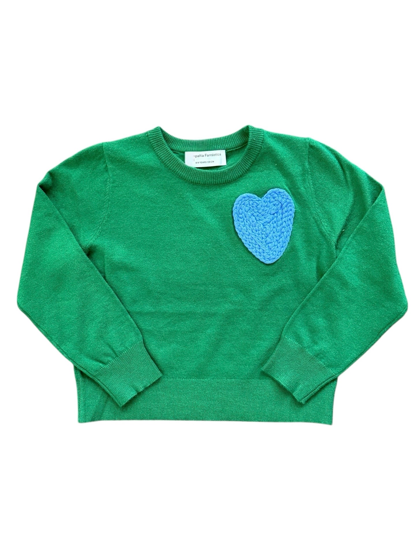 Precious Heart Sweater - Green