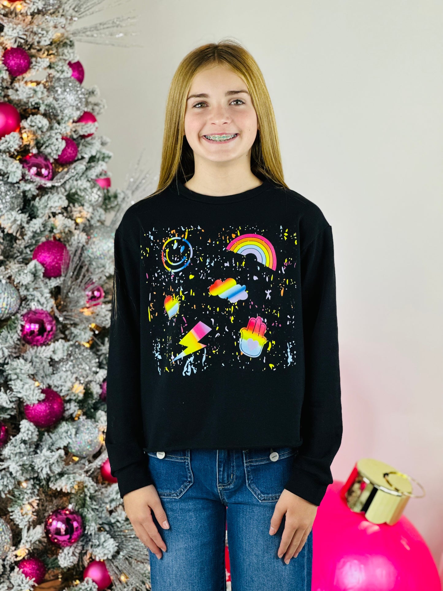 Splatter Icon Sweatshirt