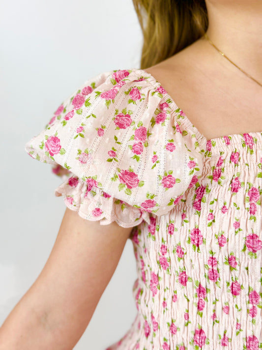 Eden Top In Petite Rose