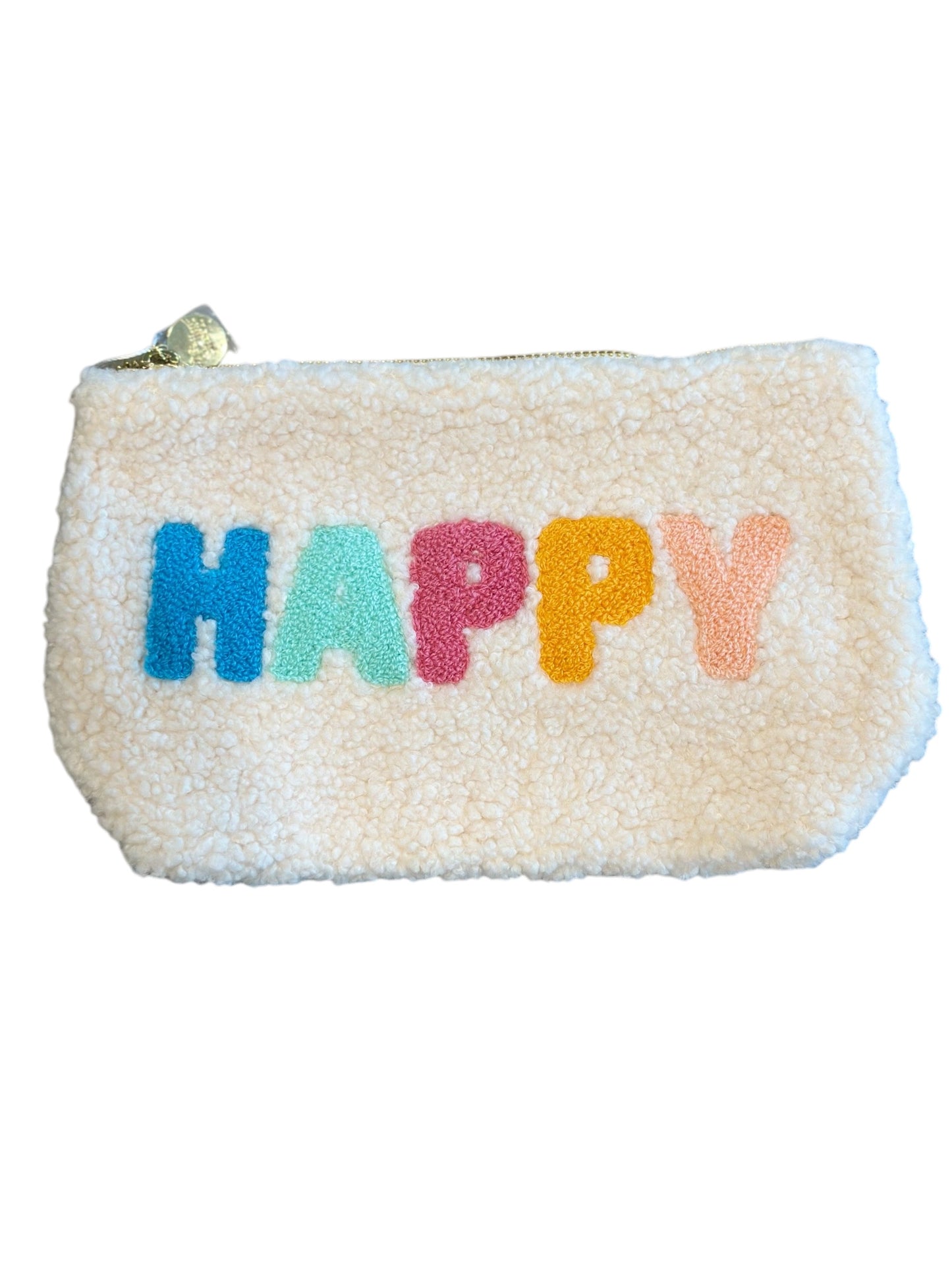 Teddy Pouch - Happy