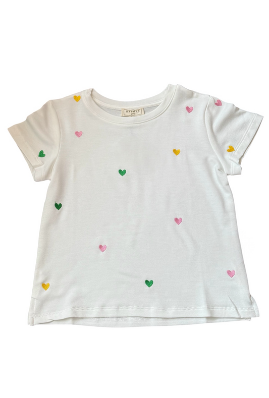 Colorful Heart Tee