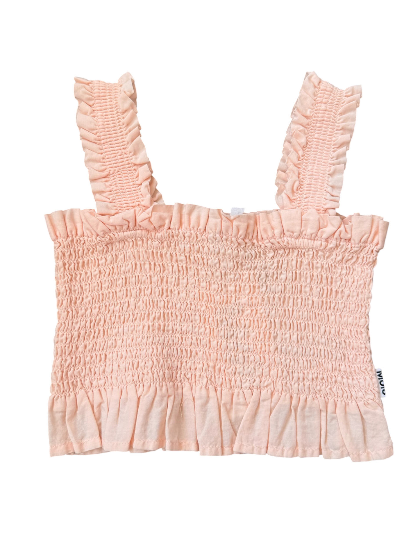 Rolfia Smocked Tank - Cloud Pink