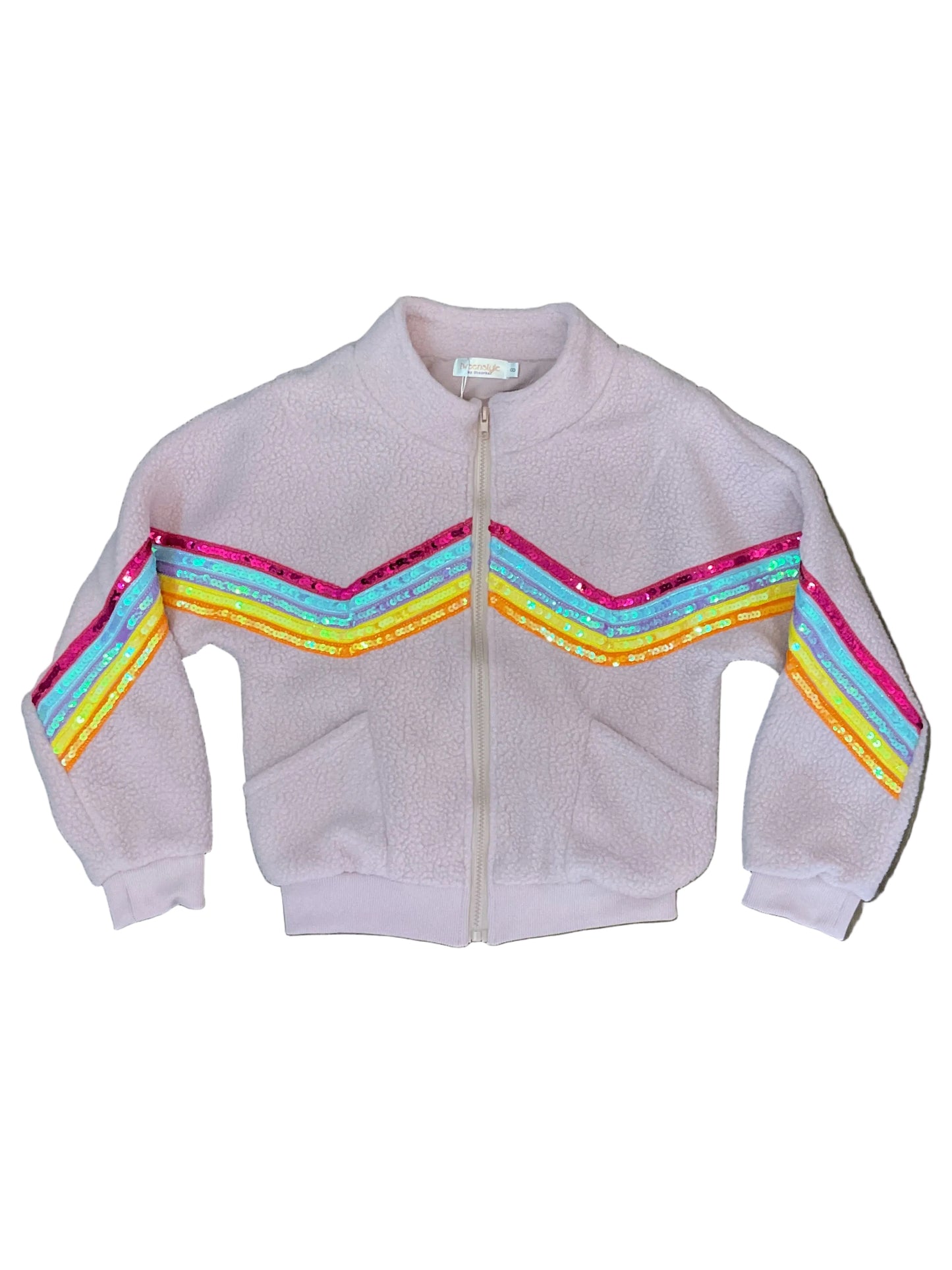 Sequin Sherpa Jacket