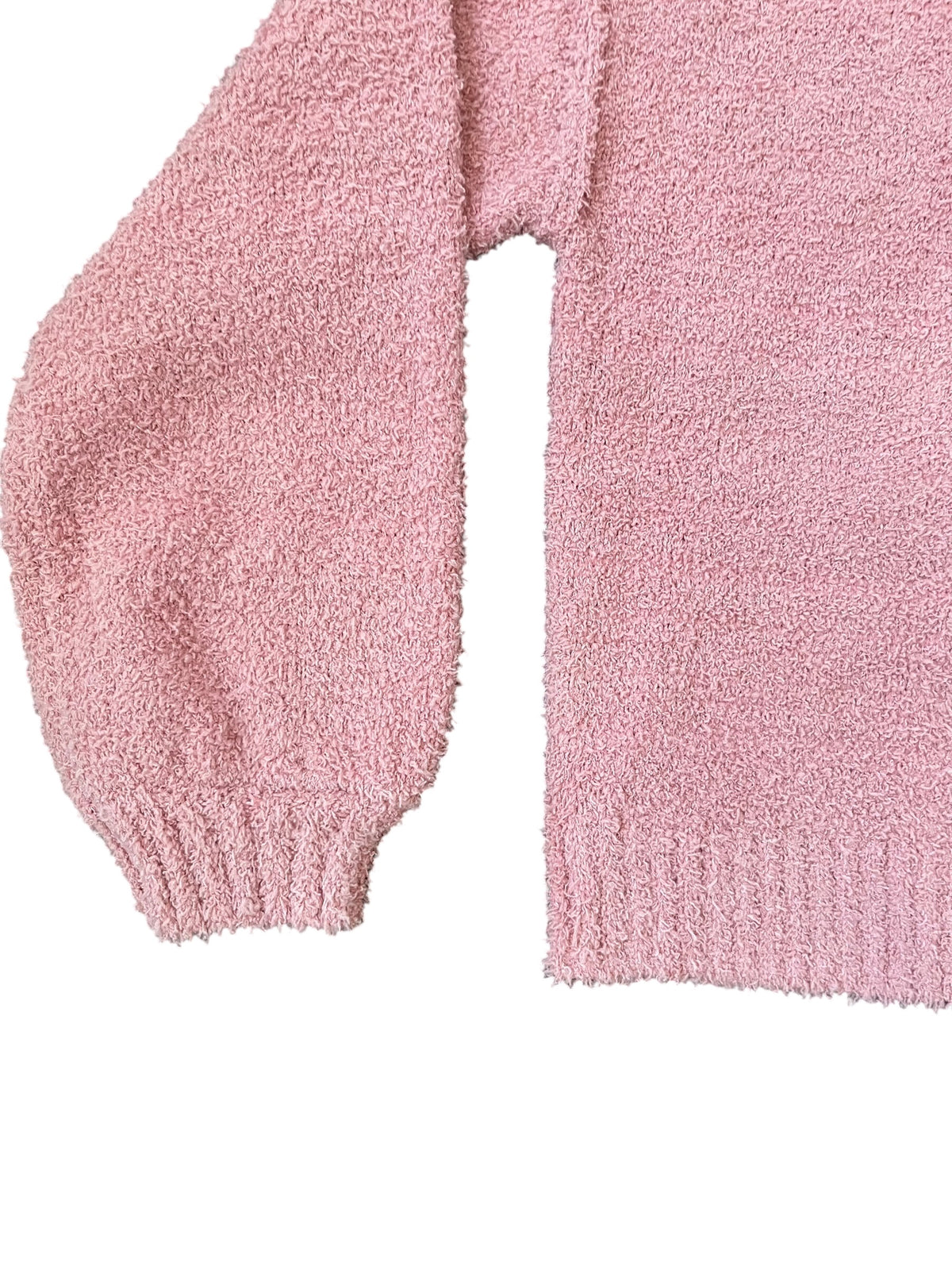 Tenly Sherpa “Meet & Greet” Pullover - Rose