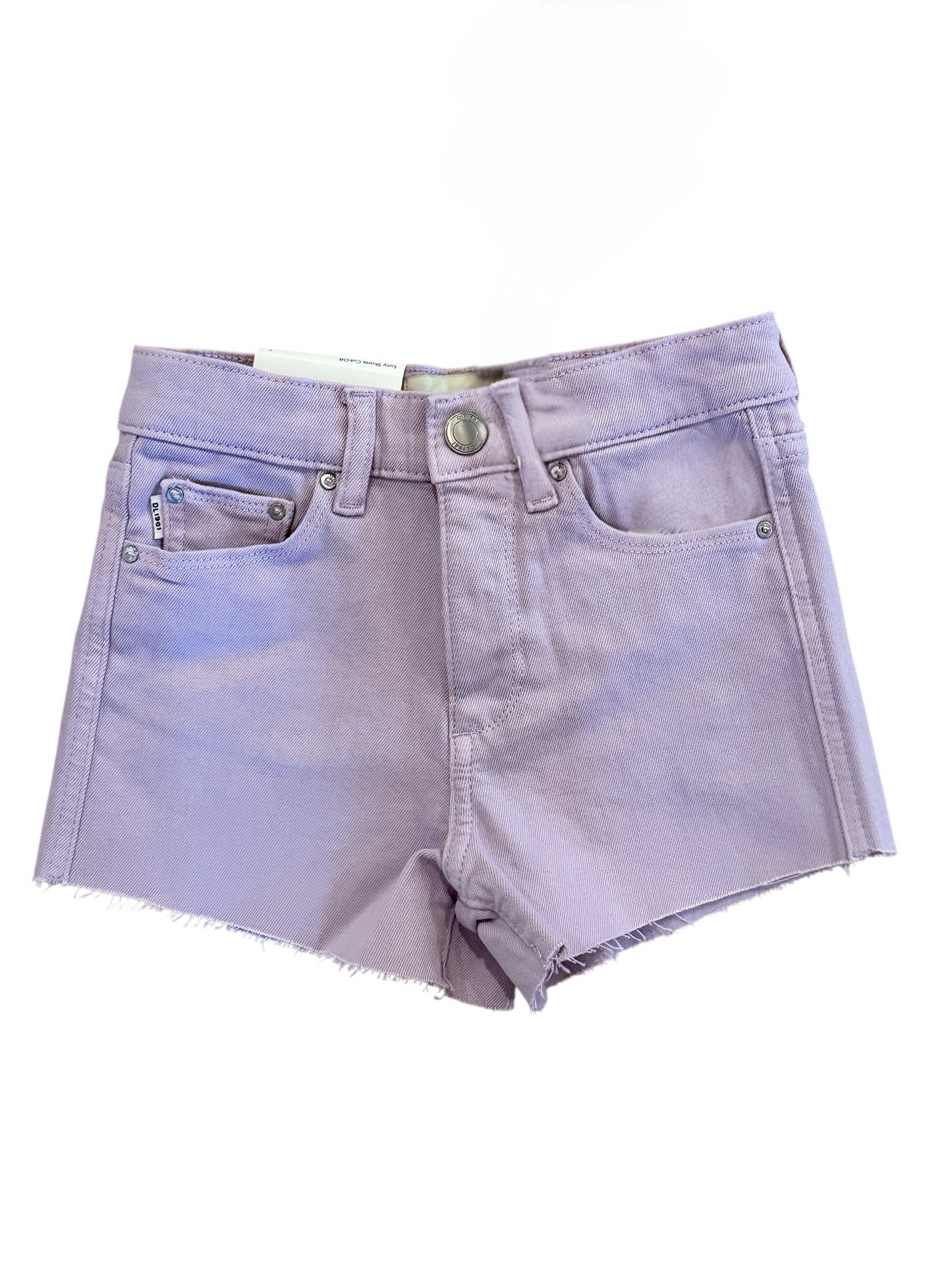 Lucy Denim Cut Off Shorts - Violet
