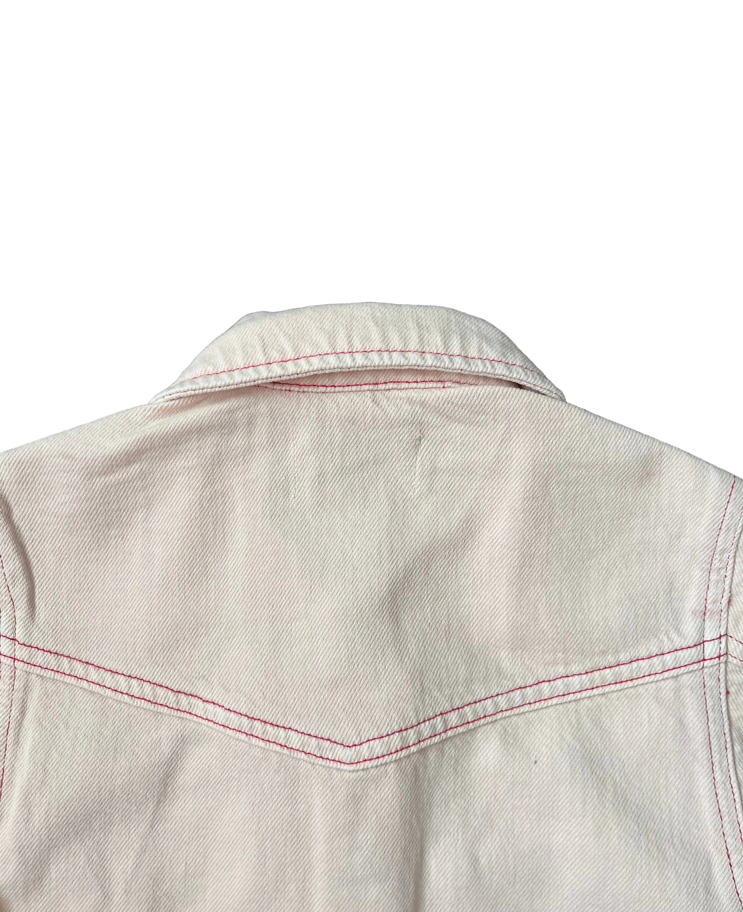 Simona Denim Dress - Pink
