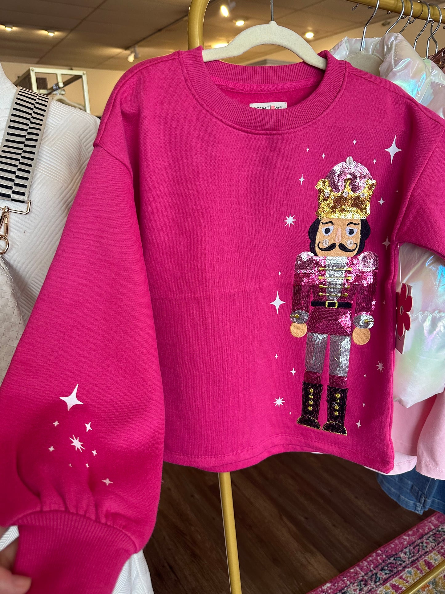 Sequin Nutcracker Sweatshirt