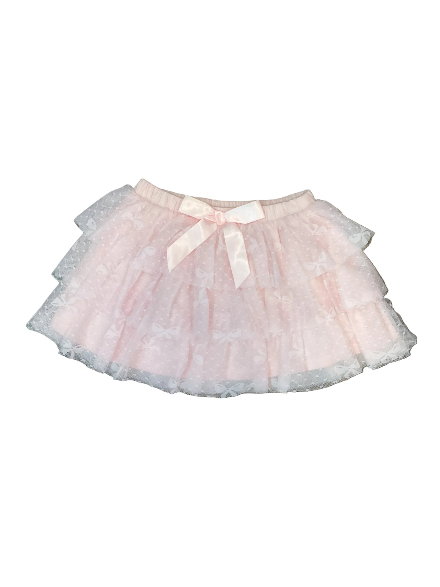 Bow Lace Tiered Tutu