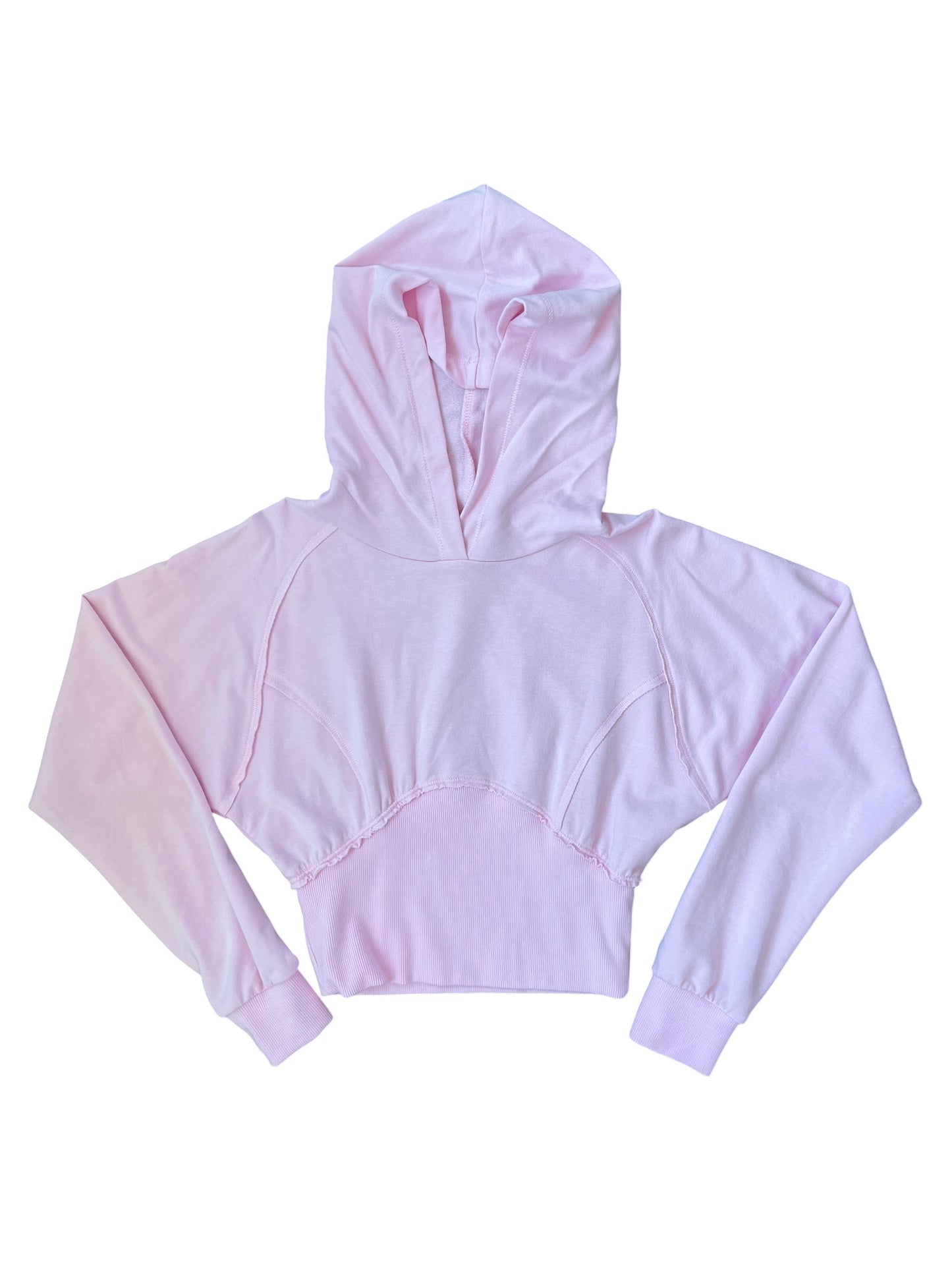 Tenly French Terry Dolman Hoodie - Pink Guava