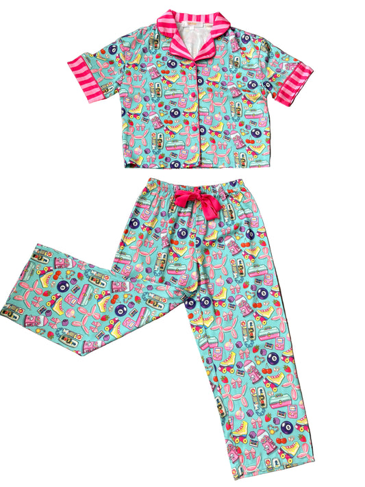 90’s Girl Loungewear Pant Set