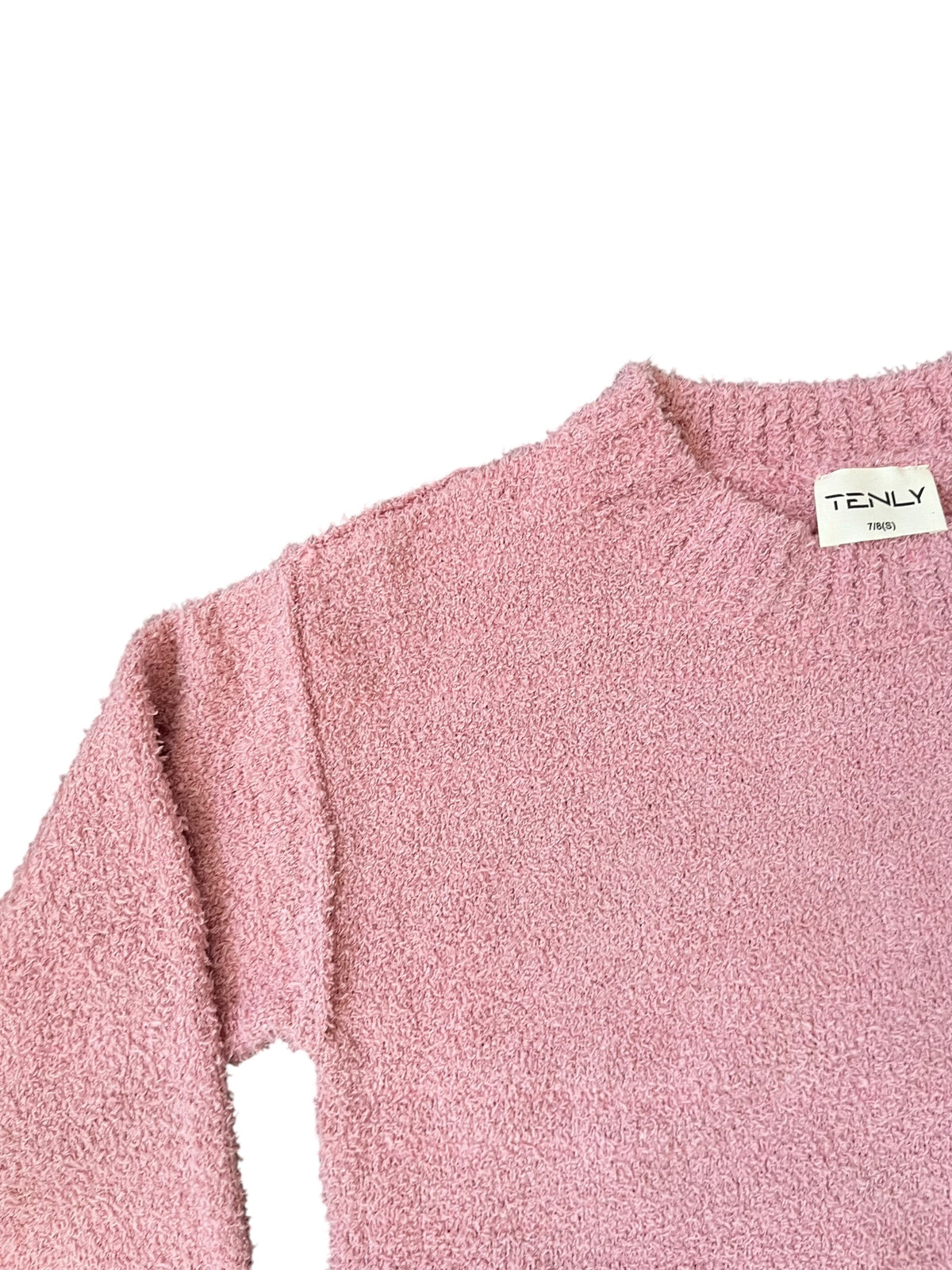 Tenly Sherpa “Meet & Greet” Pullover - Rose