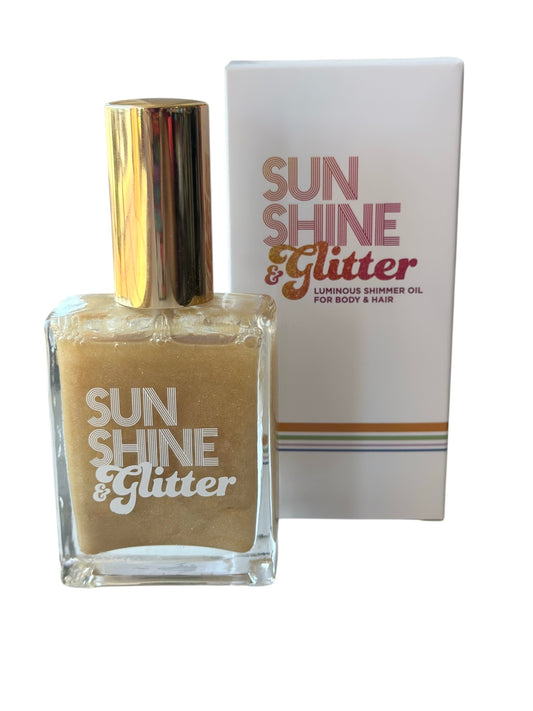 Sunshine & Glitter Highlighter Shimmer Spray Oil - Sunkissed