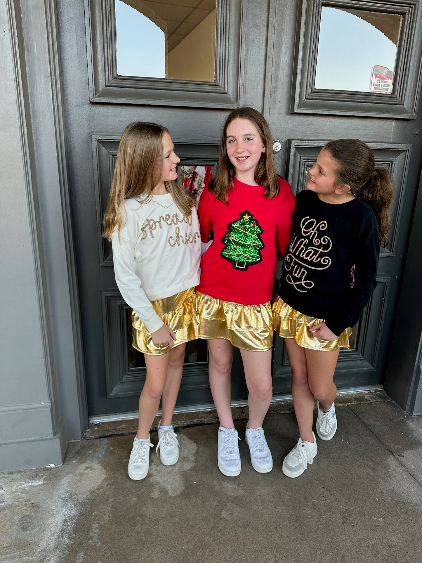 Sequin Christmas Tree Sweatshirt