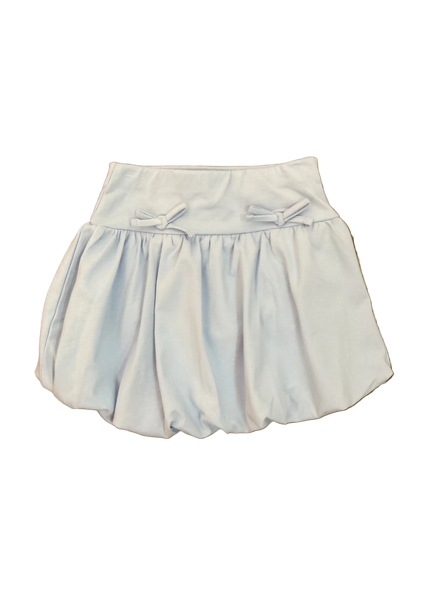 Bubble Skort With Bows - Blue