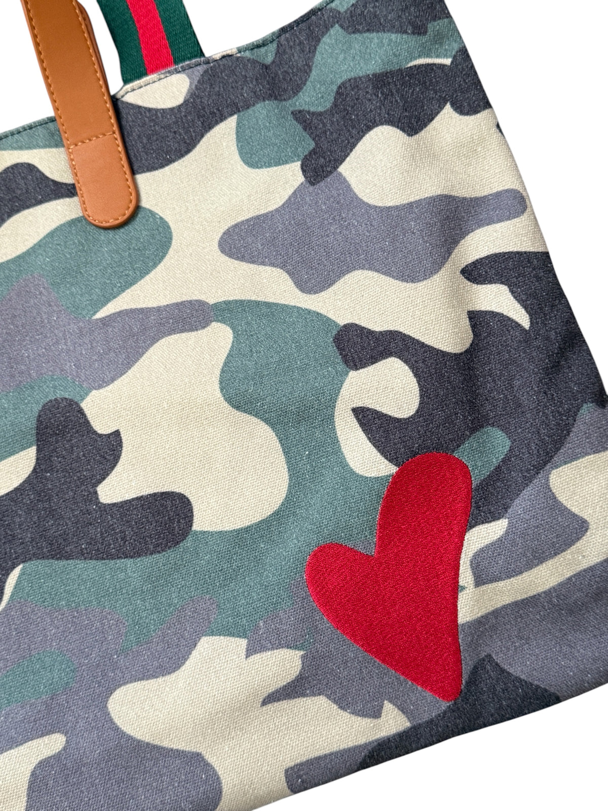 PREORDER: Chelsie Canvas Tote - Camo