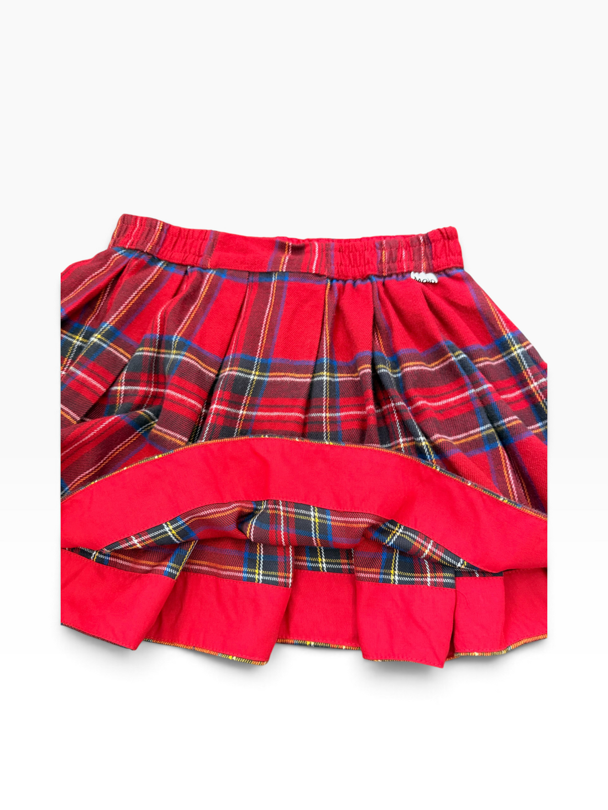 Molo Breeta Tartan Plaid Skirt