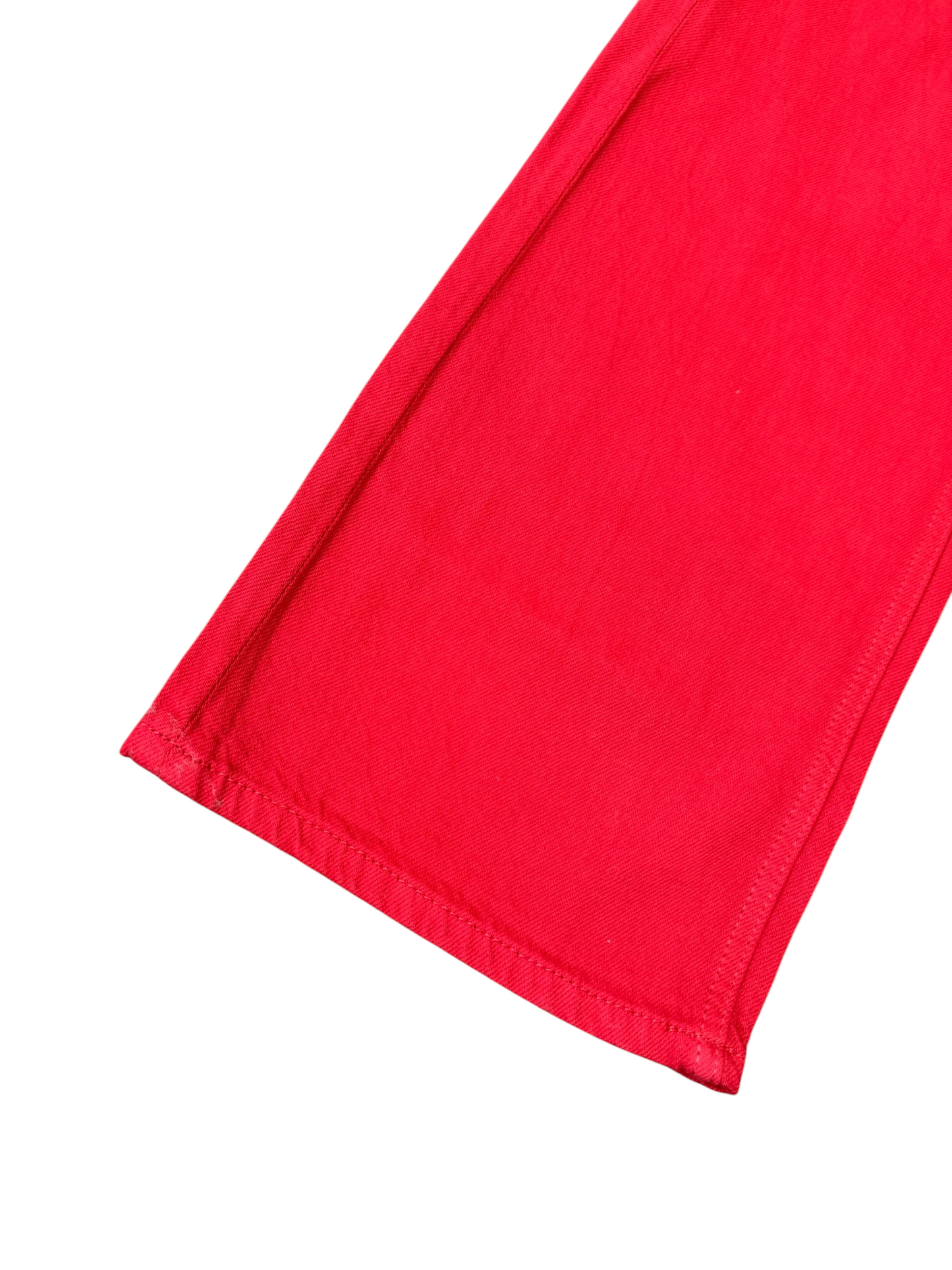 Frankie Low-Slung Wide Leg - Red