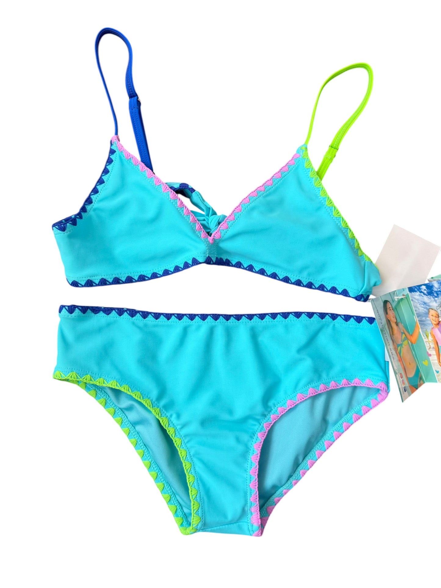 Rani Bikini with Embroidered Trim