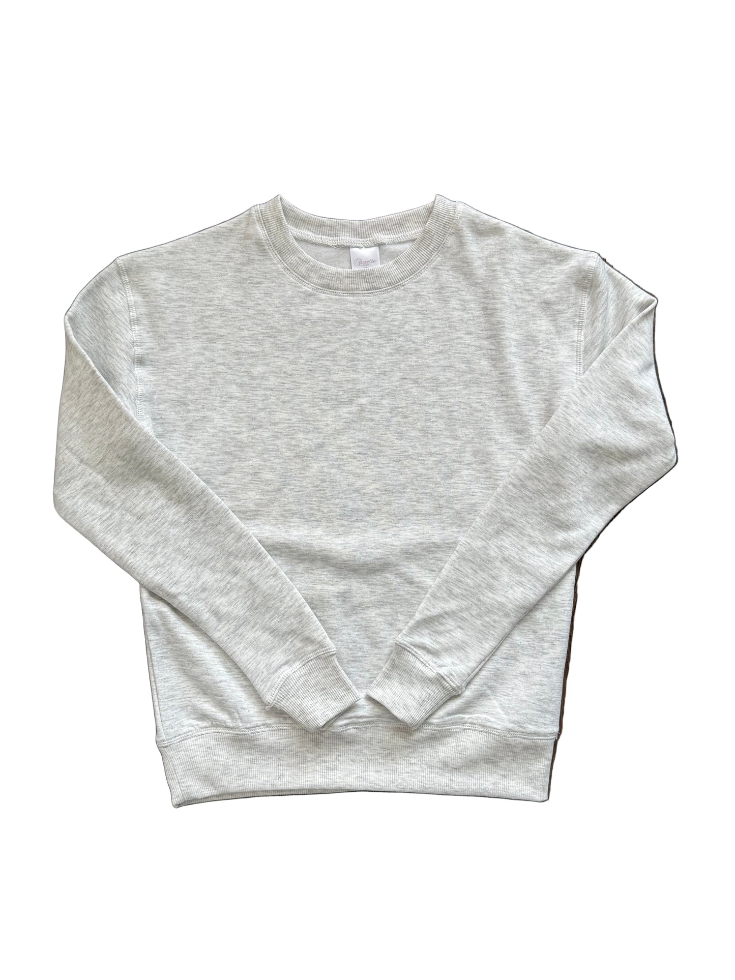 Cloud Over Size Sweat Shirt - Heather Grey