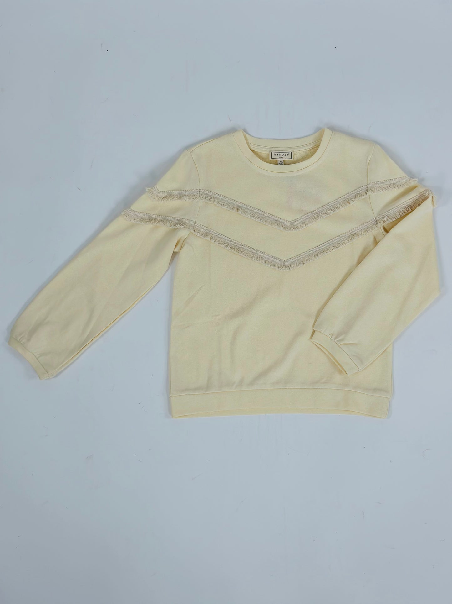 Chevron Sweatshirt - Ivory