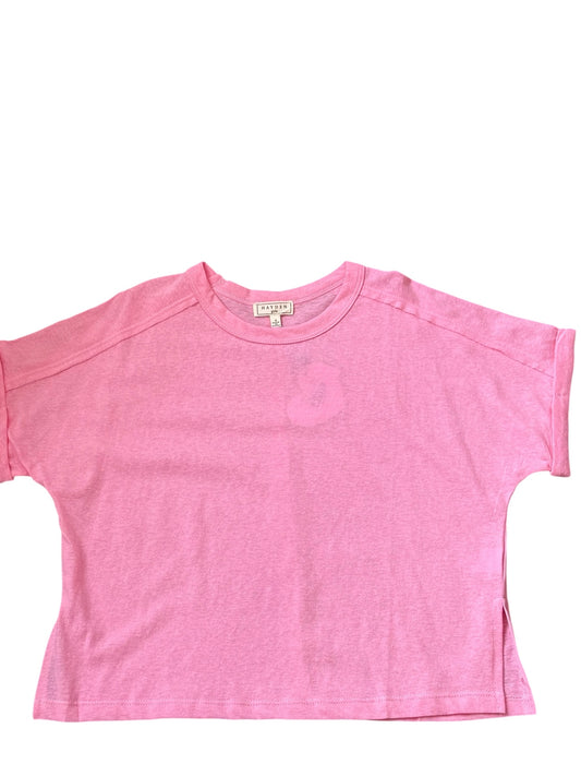 Boxy Tee- Pink