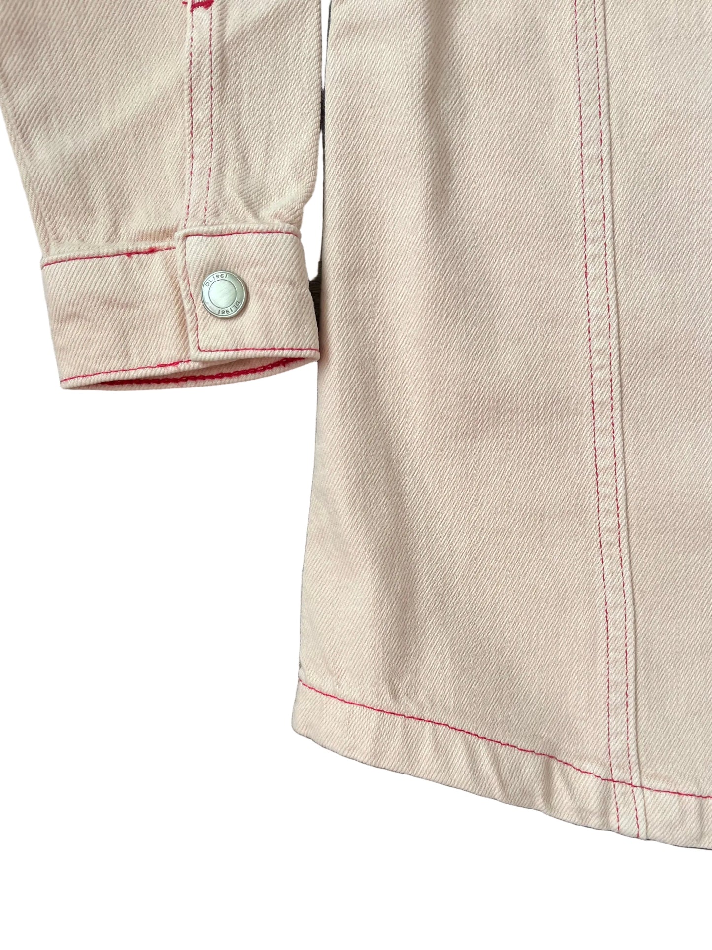 Simona Denim Dress - Pink