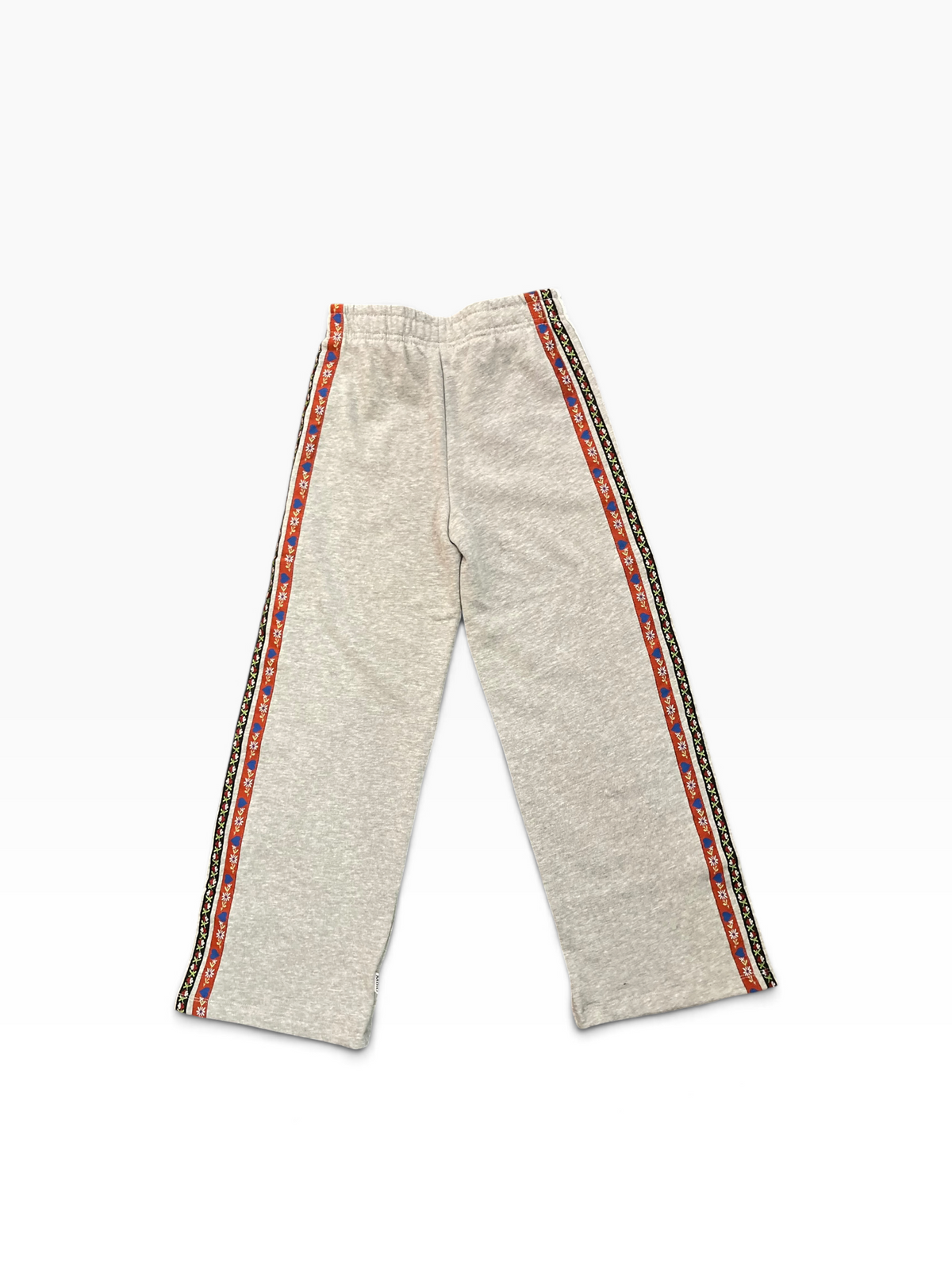 Molo Aurita Ribbon Stripe Sweatpants - Grey