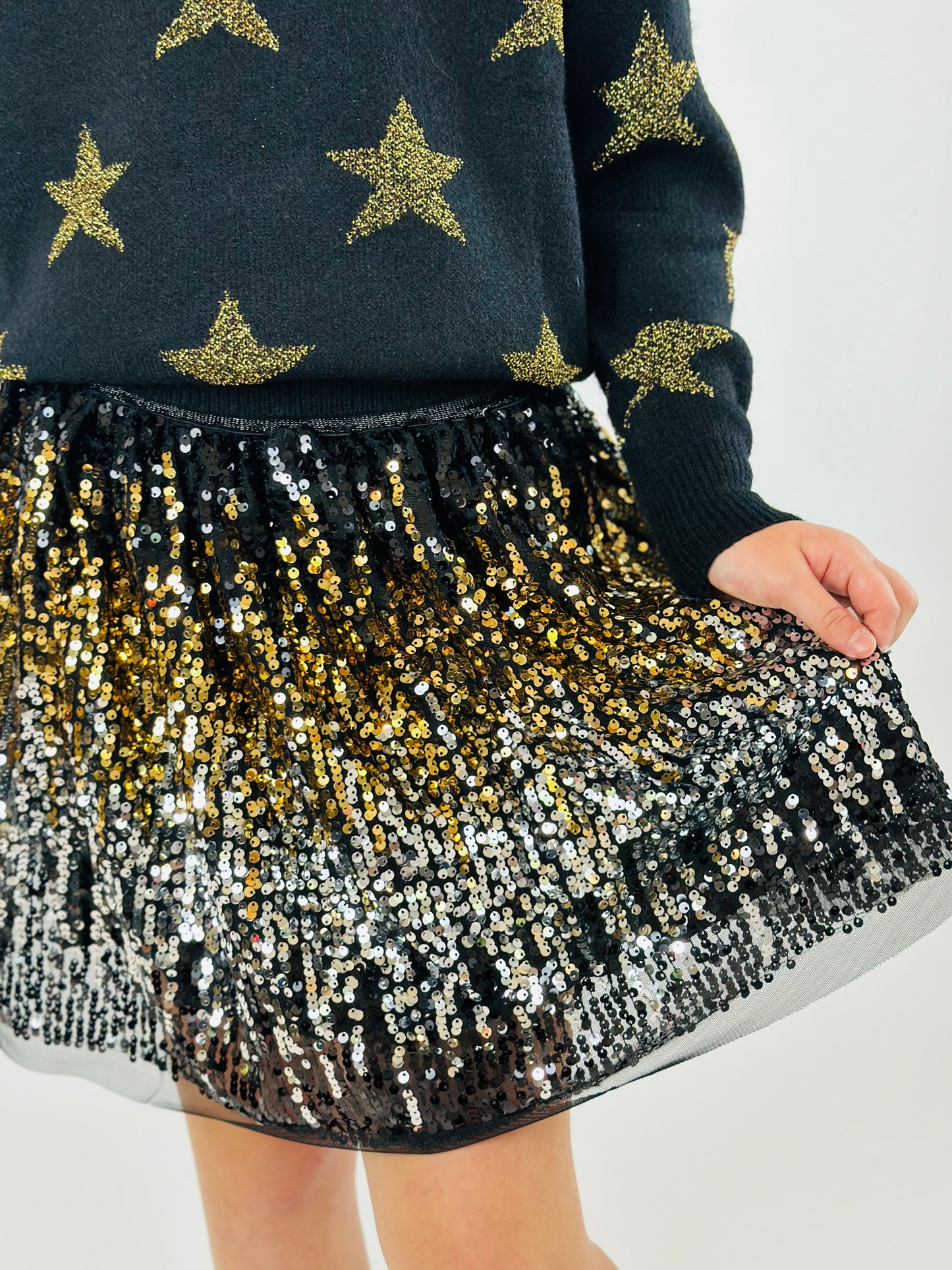 Ombré Sequin Skirt