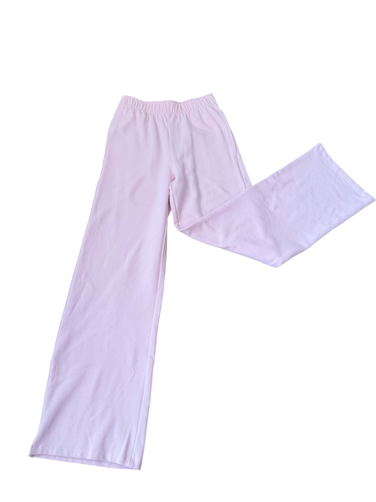 Tenly French Terry Weekend Pant - Pink Guava