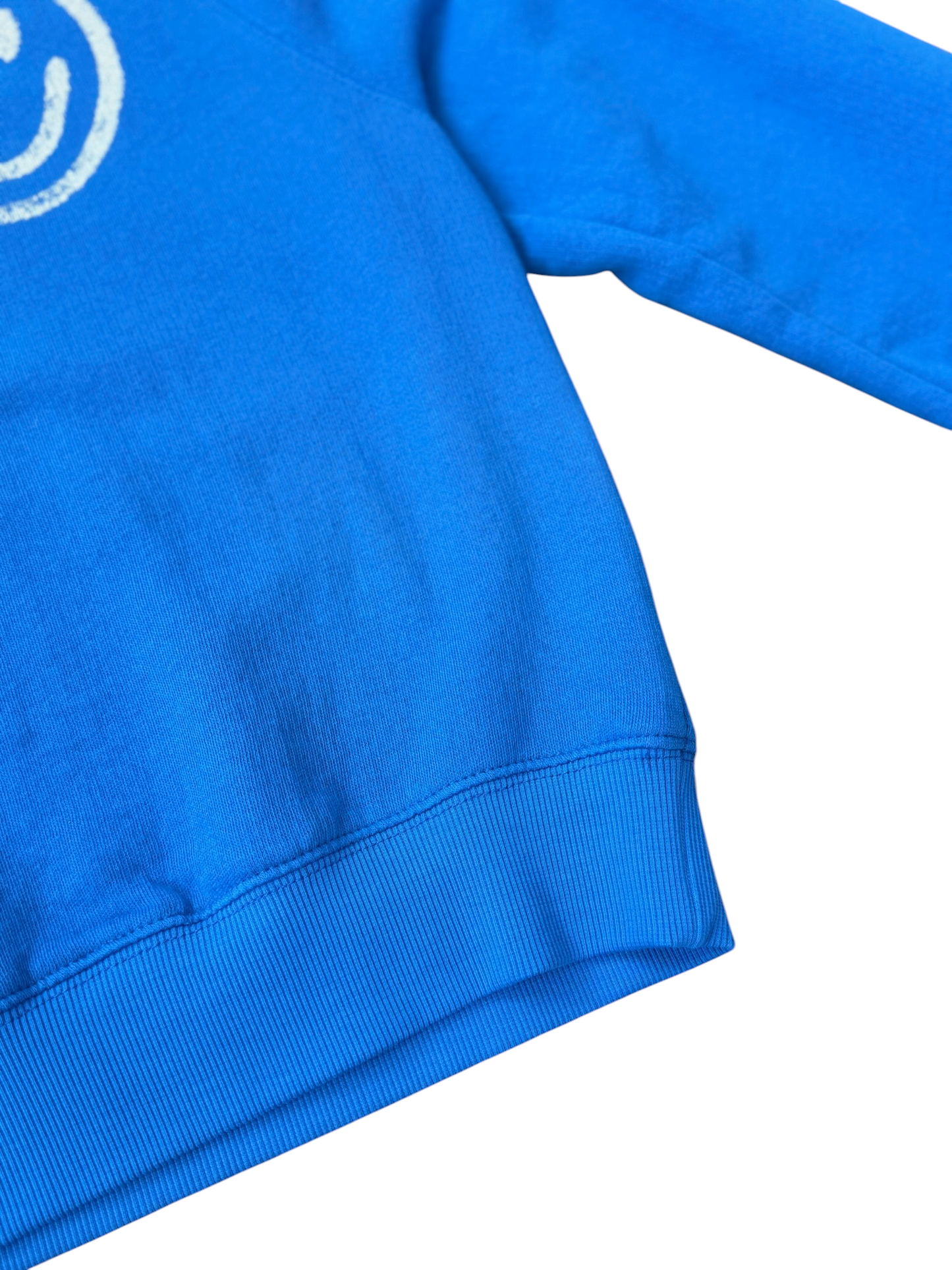 Smiley Vintage Sweatshirt - Royal Blue