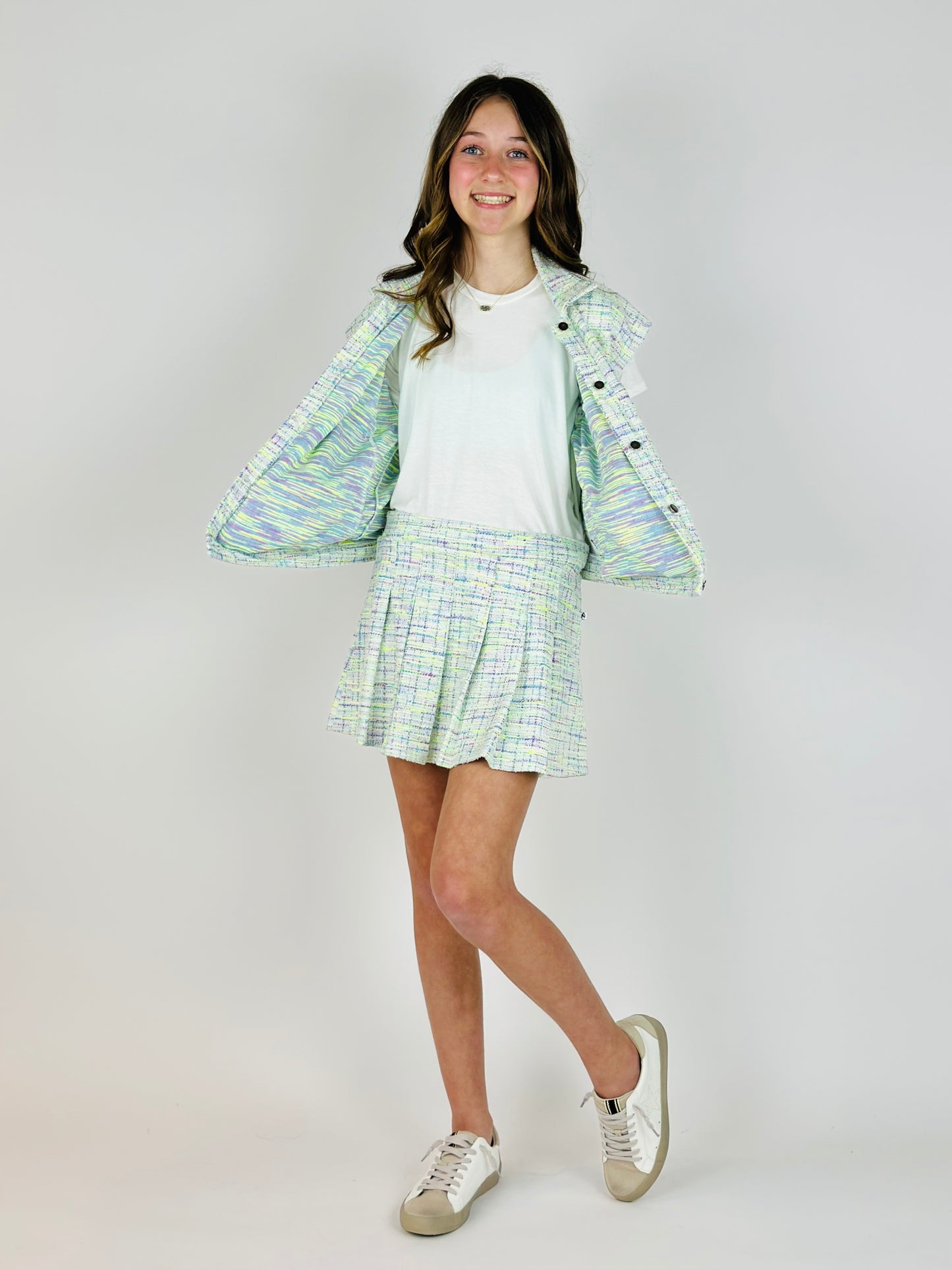 Tweed Tennis Skirt