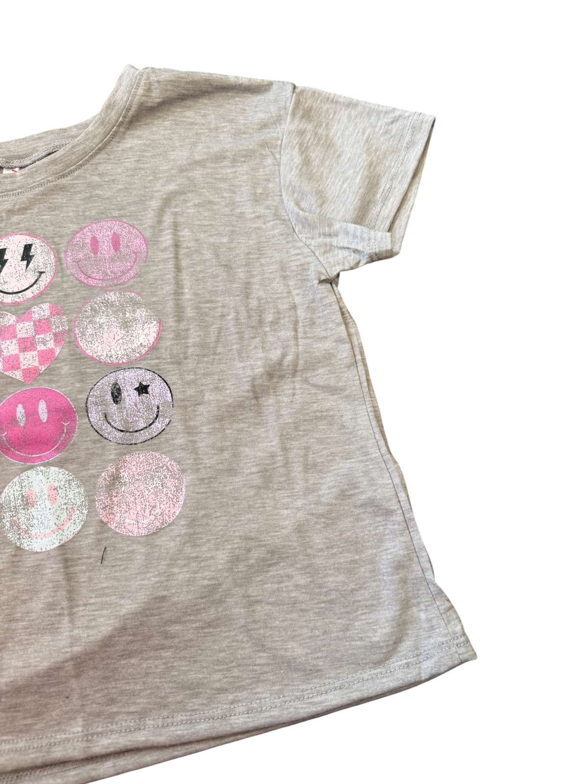 Multi Smiley Faces Tee